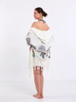 Elephant Mandala Hooded Short Pareo