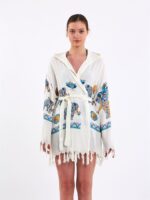 Elephant Mandala Hooded Short Pareo