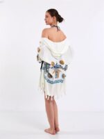 Elephant Mandala Hooded Short Pareo