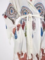 Elephant Mandala Hooded Short Pareo