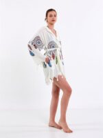 Elephant Mandala Hooded Short Pareo