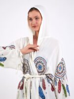 Elephant Mandala Hooded Short Pareo