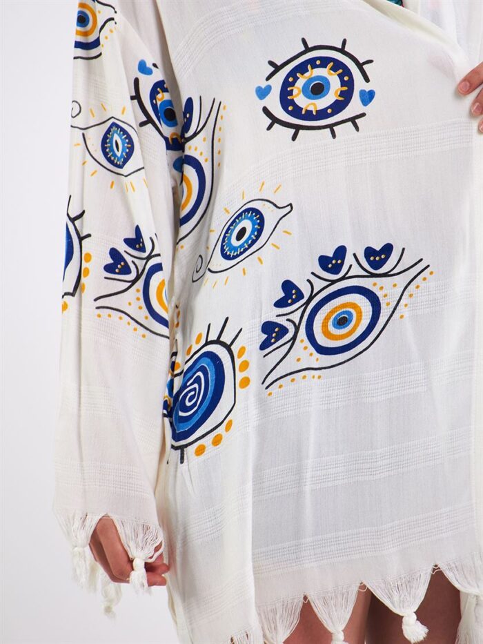 Evil Eye Hooded Pareo Evil Eye Hooded Pareo