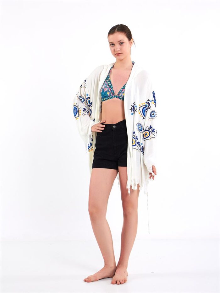 Evil Eye Hooded Pareo Evil Eye Hooded Pareo