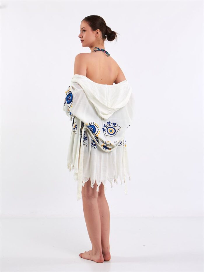 Evil Eye Hooded Pareo Evil Eye Hooded Pareo