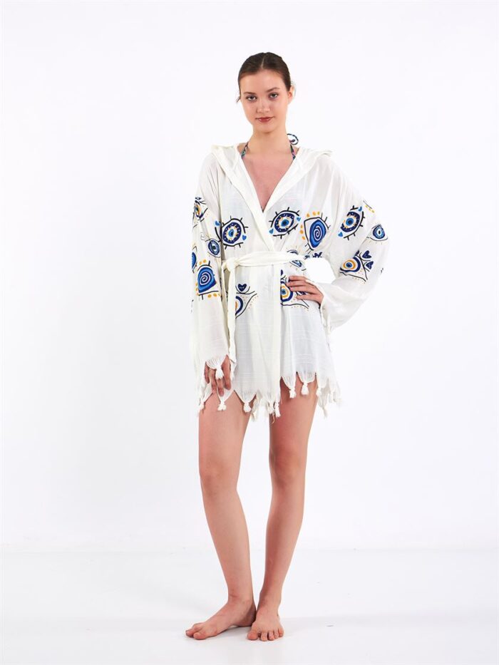 Evil Eye Hooded Pareo Evil Eye Hooded Pareo