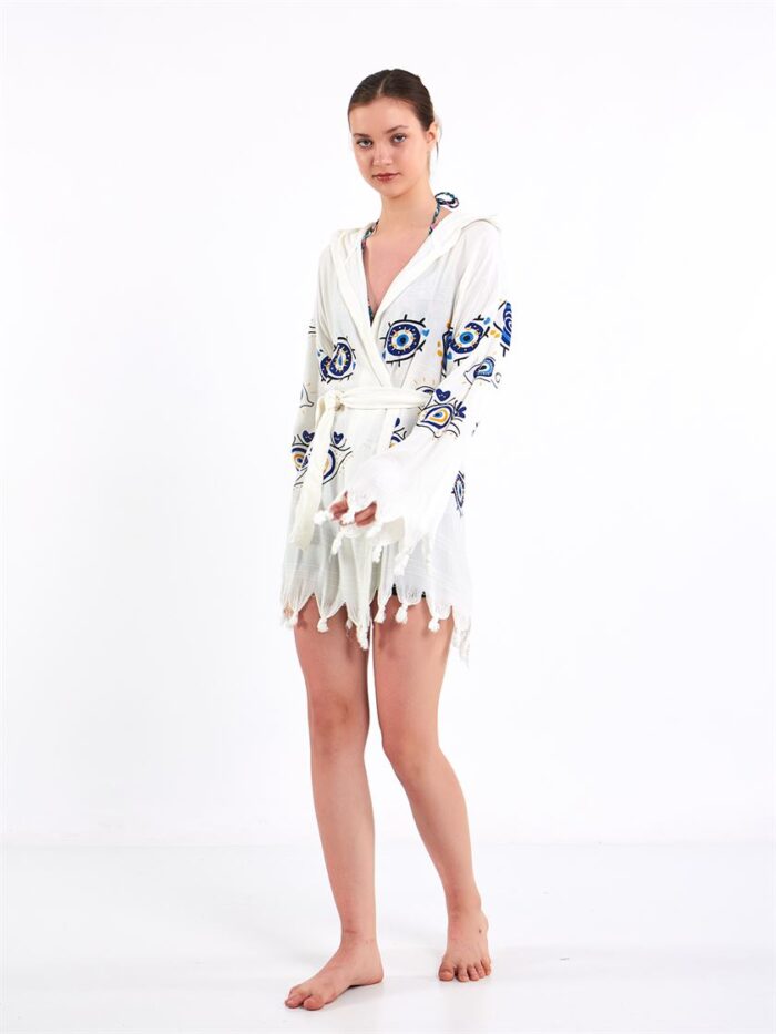 Evil Eye Hooded Pareo Evil Eye Hooded Pareo