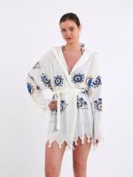 Evil Eye Hooded Pareo