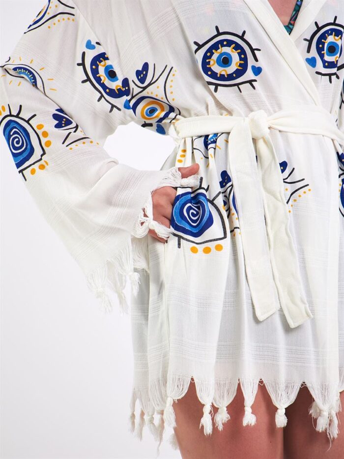 Evil Eye Hooded Pareo Evil Eye Hooded Pareo