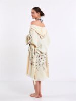 Face Art Hooded Kimono