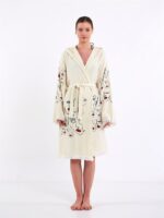 Face Art Hooded Kimono