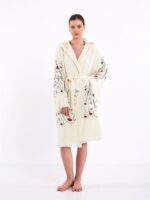 Face Art Hooded Kimono