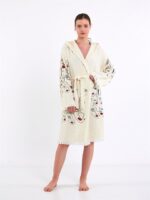 Face Art Hooded Kimono