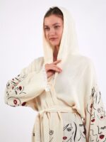 Face Art Hooded Kimono