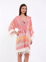 Fiskon Pareo Açık Kırmızı