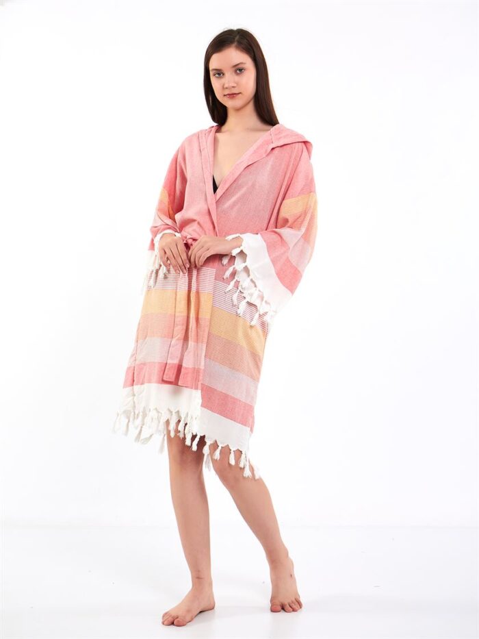 Fiskon Pareo Açık Kırmızı