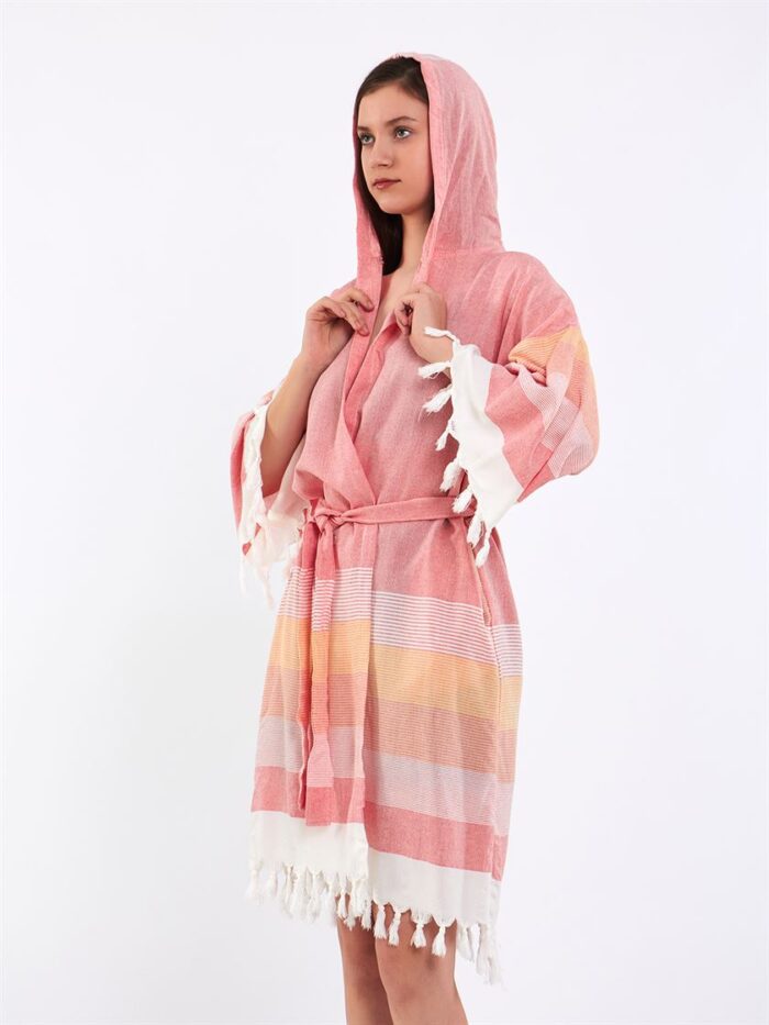 Fiskon Pareo Açık Kırmızı