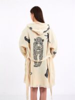 Leopard Kurzer Kimono