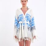 Marine Kapşonlu Pareo