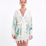 Meadow Kapşonlu Kısa Pareo