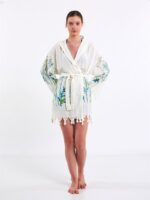 Meadow Kurzer Pareo mit Kapuze