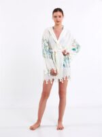 Meadow Kurzer Pareo mit Kapuze