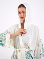 Meadow Kurzer Pareo mit Kapuze