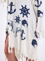 Nautical Hooded Pareo