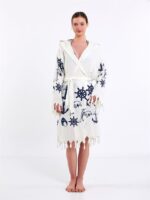 Nautical Hooded Pareo