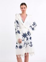 Nautical Hooded Pareo