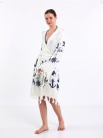 Nautical Hooded Pareo