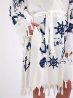 Nautical Hooded Pareo