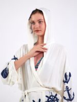 Nautical Hooded Pareo