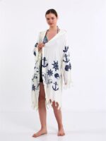 Nautical Hooded Pareo
