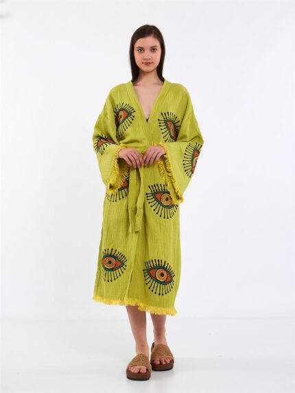 Orange Eye Kimono Yağ Yeşili