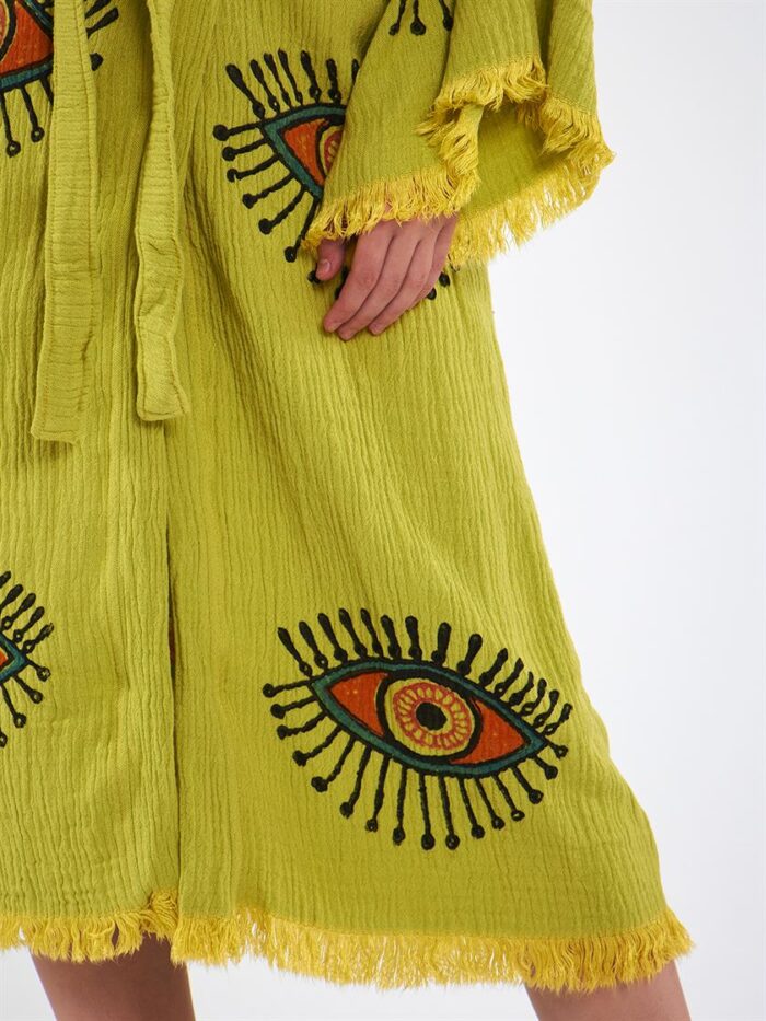 Orange Eye Kimono Yağ Yeşili Orange Eye Kimono Yağ Yeşili