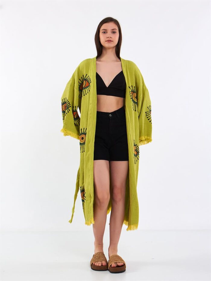 Orange Eye Kimono Yağ Yeşili Orange Eye Kimono Yağ Yeşili