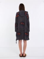 Orange Eye Kısa Kimono Antrasit