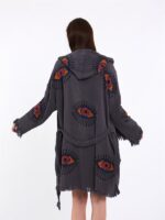 Orange Eye Kısa Kimono Antrasit