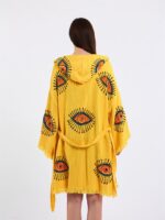 Orange Eyes Sarı Kimono