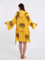 Orange Eyes Sarı Kimono