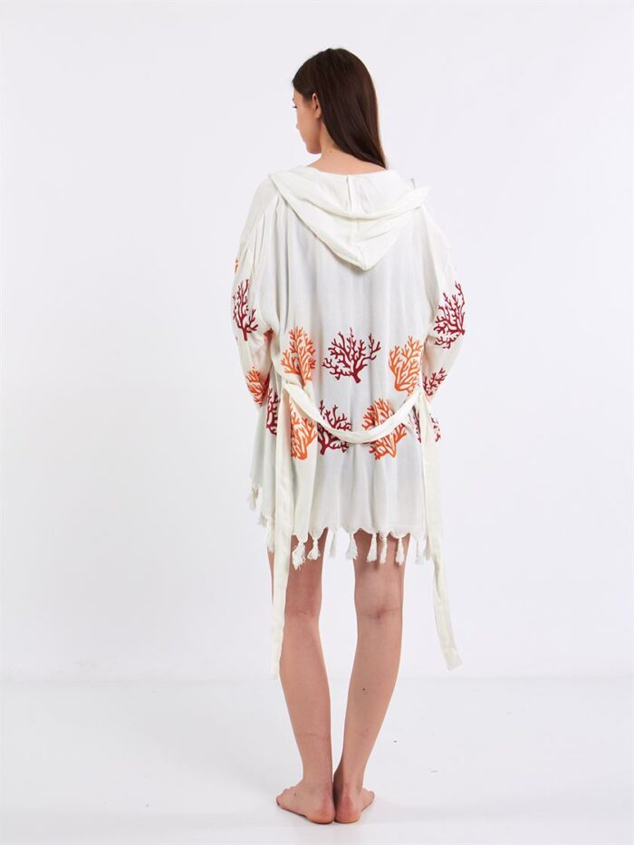 Orange Tree Kapşonlu Pareo Orange Tree Kapşonlu Pareo