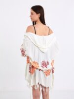 Orange Tree Kapşonlu Pareo