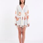 Orange Tree Kapşonlu Pareo