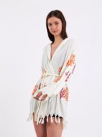 Orange Tree Kapşonlu Pareo