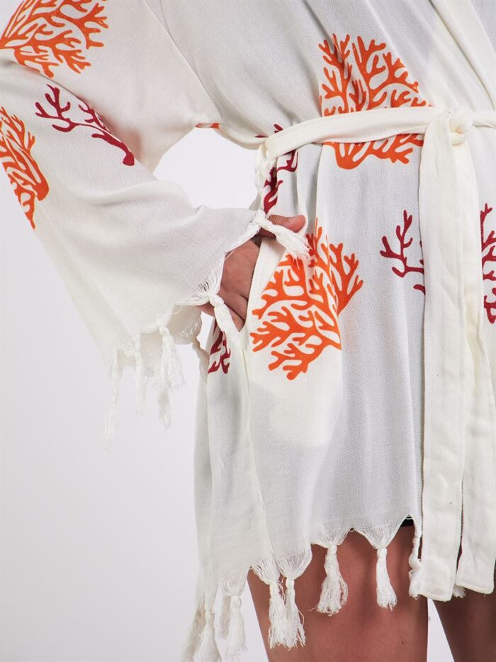 Orange Tree Kapşonlu Pareo Orange Tree Kapşonlu Pareo