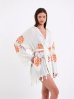 Orange Tree Kapşonlu Pareo