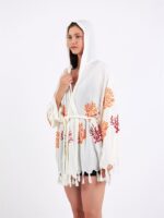 Orange Tree Kapşonlu Pareo