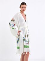 Parrots Hooded Short Pareo
