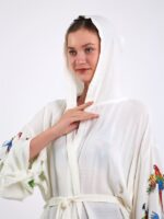 Parrots Hooded Short Pareo
